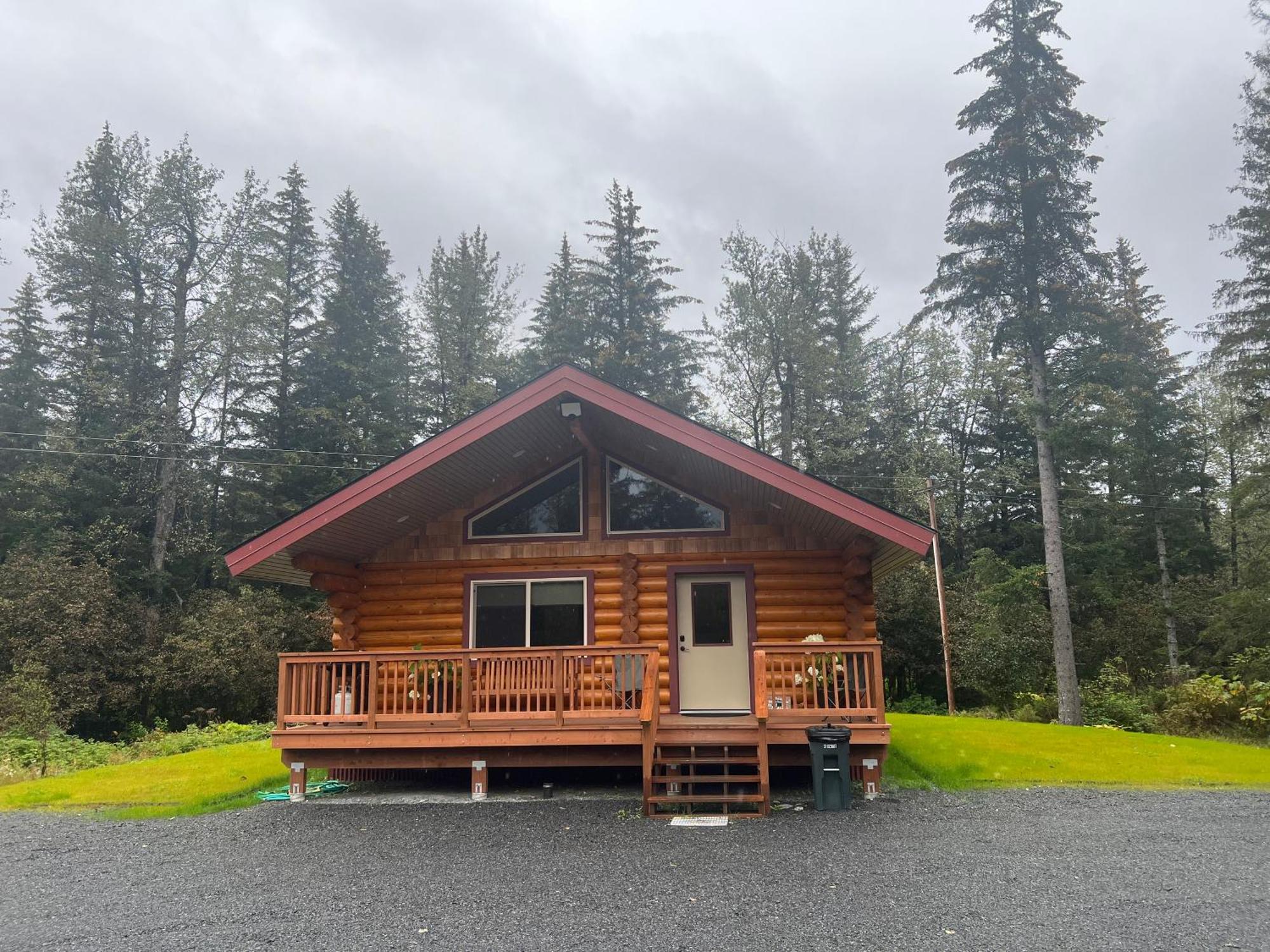 Clear Creek Cabin Seward Exterior foto